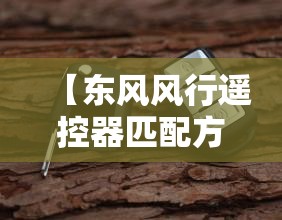 【东风风行遥控器匹配方法,东风风行摇控怎么匹配】
