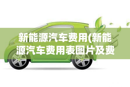 新能源汽车费用(新能源汽车费用表图片及费用) 新能源汽车费用(新能源汽车费用表图片及费用)