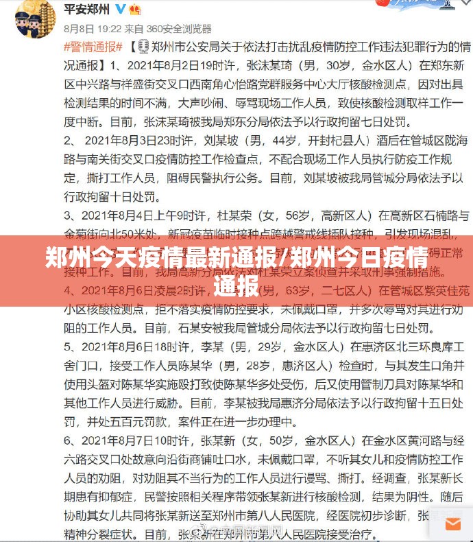 郑州今天疫情最新通报/郑州今日疫情通报 郑州今天疫情最新通报/郑州今日疫情通报