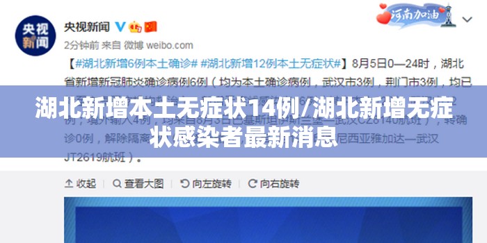 湖北新增本土无症状14例/湖北新增无症状感染者最新消息 湖北新增本土无症状14例/湖北新增无症状感染者最新消息