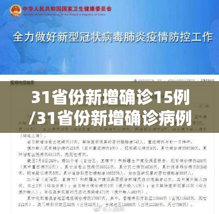 31省份新增确诊15例/31省份新增确诊病例33例 31省份新增确诊15例/31省份新增确诊病例33例