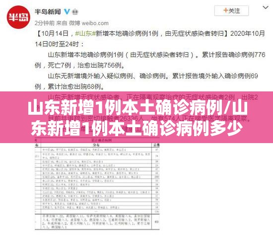 山东新增1例本土确诊病例/山东新增1例本土确诊病例多少 山东新增1例本土确诊病例/山东新增1例本土确诊病例多少