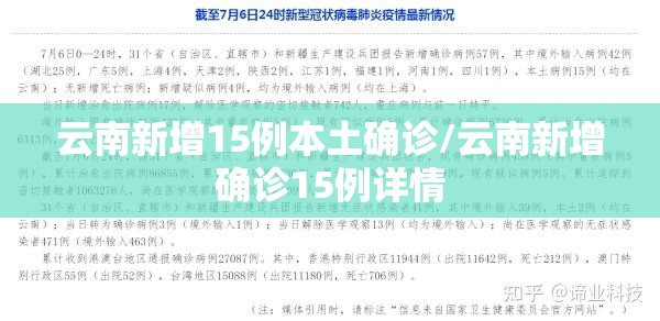 云南新增15例本土确诊/云南新增确诊15例详情 云南新增15例本土确诊/云南新增确诊15例详情