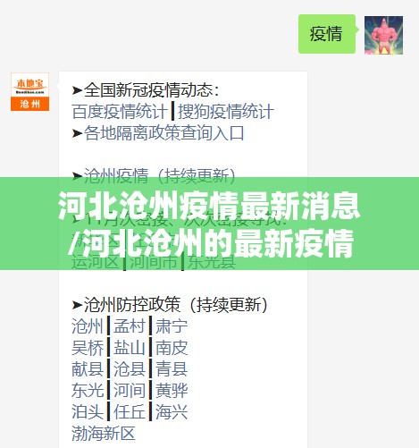 河北沧州疫情最新消息/河北沧州的最新疫情