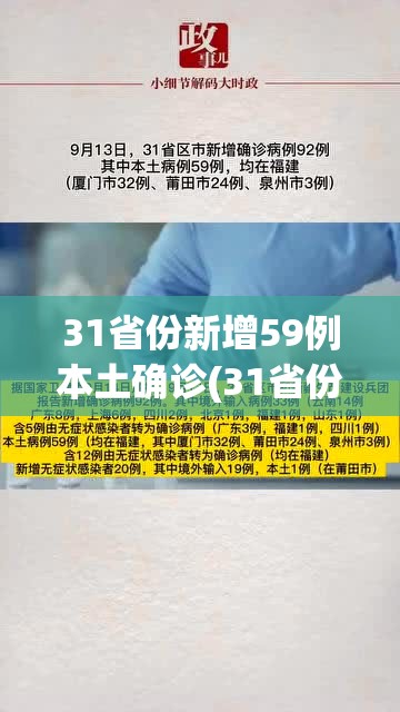 31省份新增59例本土确诊(31省份新增59例本土确诊 分布多省) 31省份新增59例本土确诊(31省份新增59例本土确诊 分布多省)