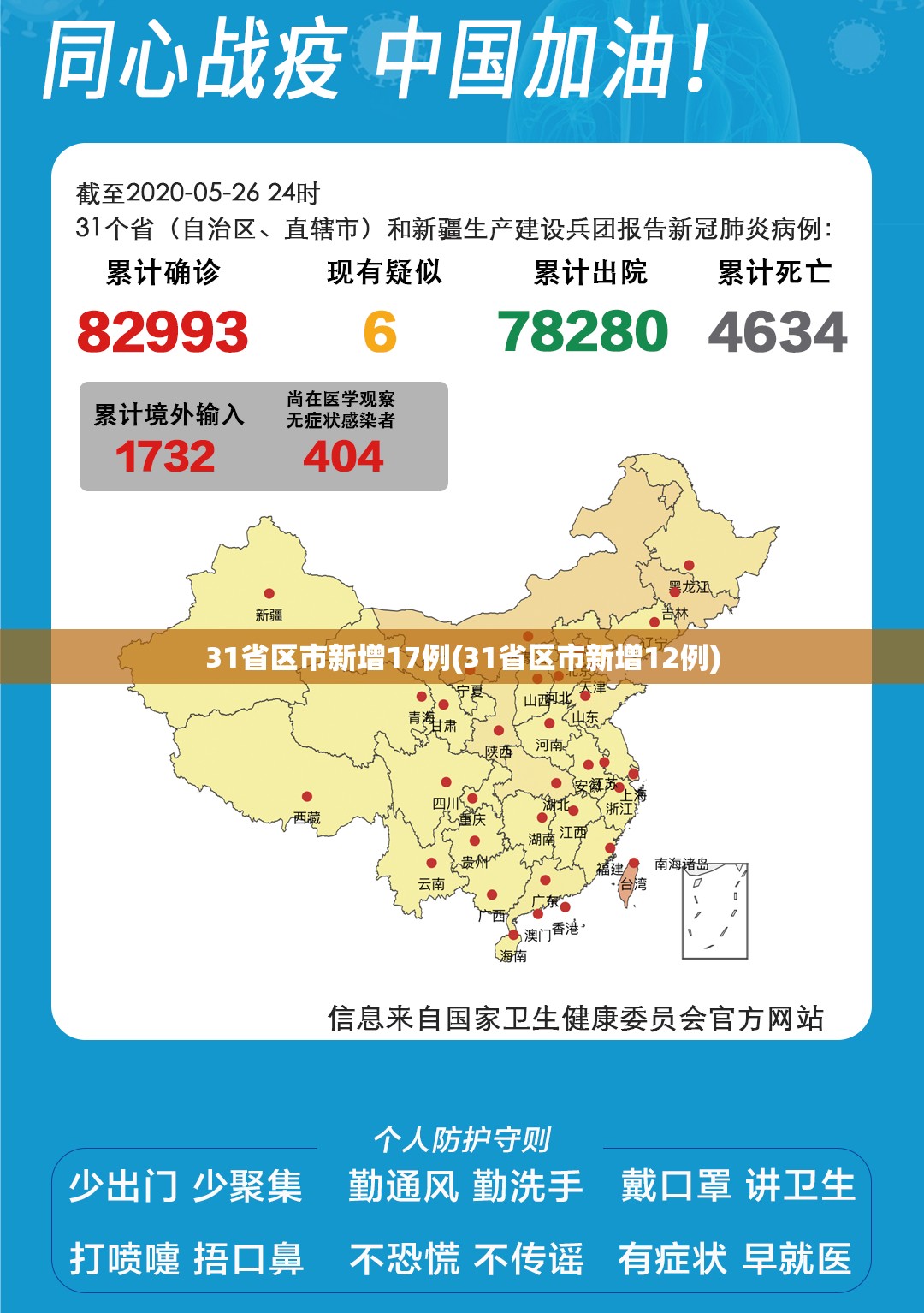 31省区市新增17例(31省区市新增12例)