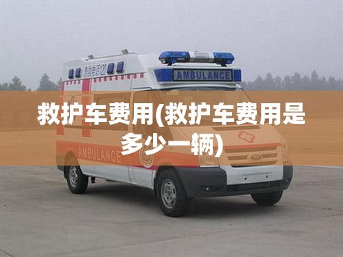 救护车费用(救护车费用是多少一辆) 救护车费用(救护车费用是多少一辆)