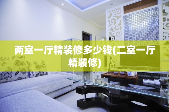 两室一厅精装修多少钱(二室一厅精装修) 两室一厅精装修多少钱(二室一厅精装修)