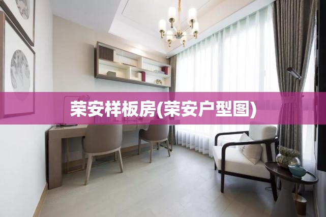 荣安样板房(荣安户型图)