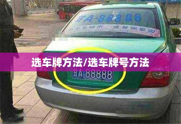 选车牌方法/选车牌号方法 选车牌方法/选车牌号方法
