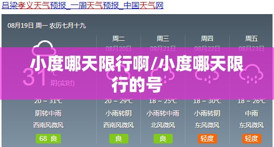 小度哪天限行啊/小度哪天限行的号 小度哪天限行啊/小度哪天限行的号