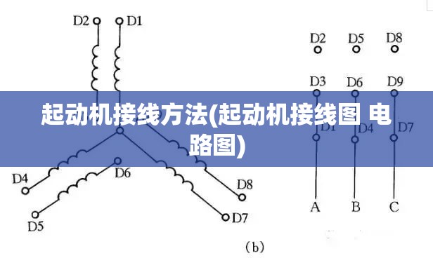 起动机接线方法(起动机接线图 电路图) 起动机接线方法(起动机接线图 电路图)