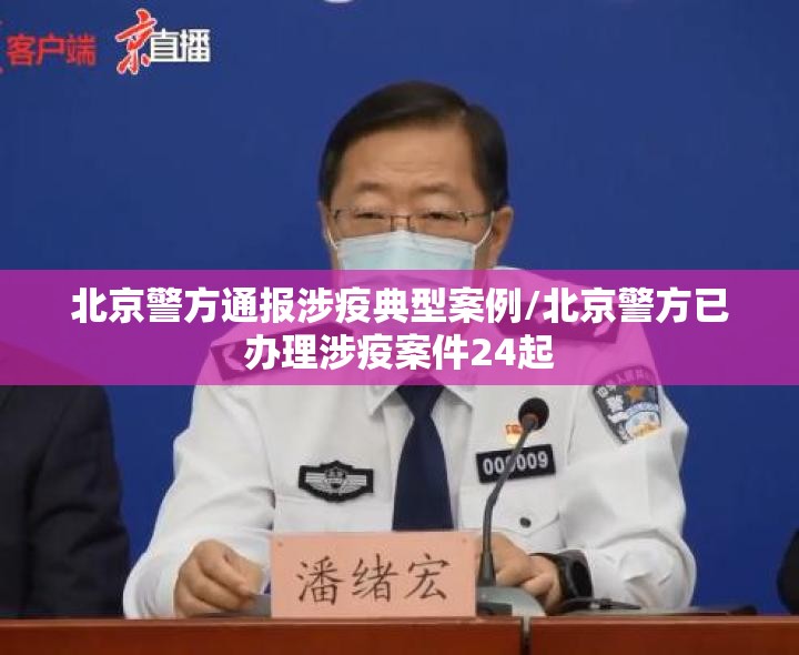 北京警方通报涉疫典型案例/北京警方已办理涉疫案件24起