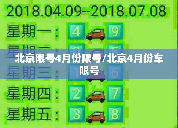 北京限号4月份限号/北京4月份车限号 北京限号4月份限号/北京4月份车限号
