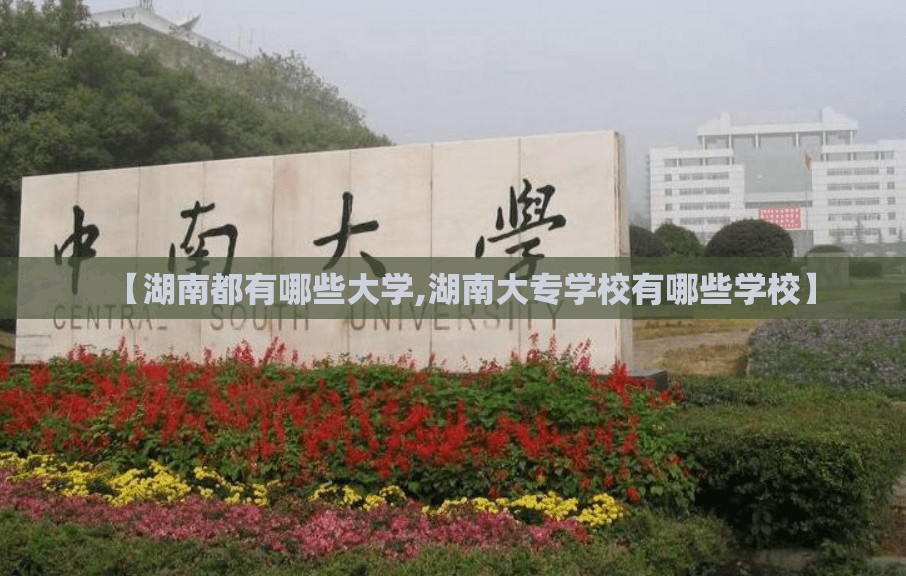 【湖南都有哪些大学,湖南大专学校有哪些学校】 【湖南都有哪些大学,湖南大专学校有哪些学校】