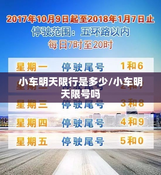 小车明天限行是多少/小车明天限号吗 小车明天限行是多少/小车明天限号吗