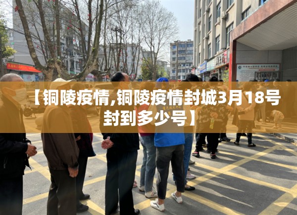 【铜陵疫情,铜陵疫情封城3月18号封到多少号】