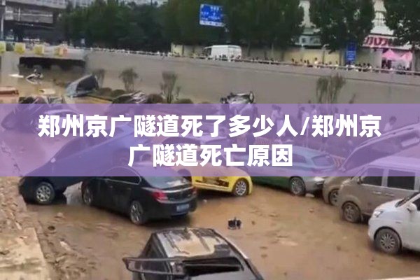 郑州京广隧道死了多少人/郑州京广隧道死亡原因