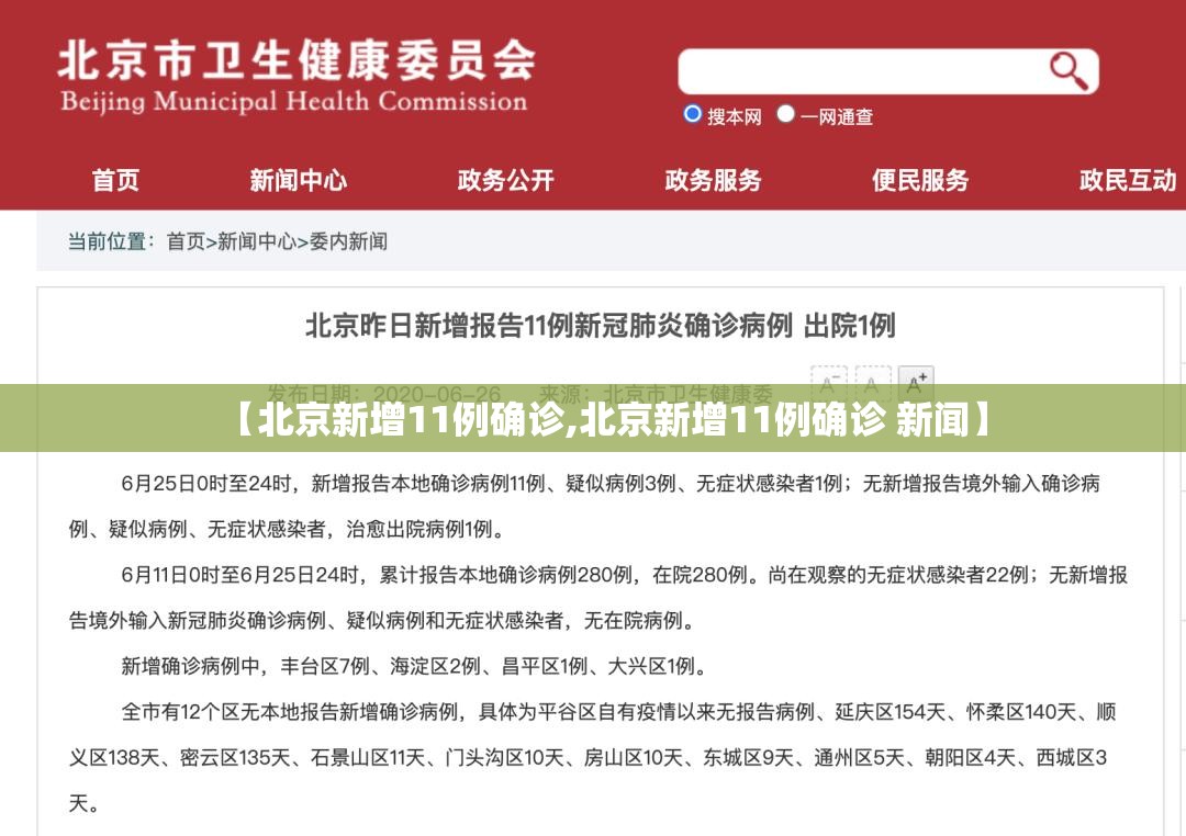 【北京新增11例确诊,北京新增11例确诊 新闻】 【北京新增11例确诊,北京新增11例确诊 新闻】