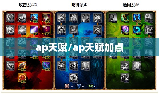 ap天赋/ap天赋加点