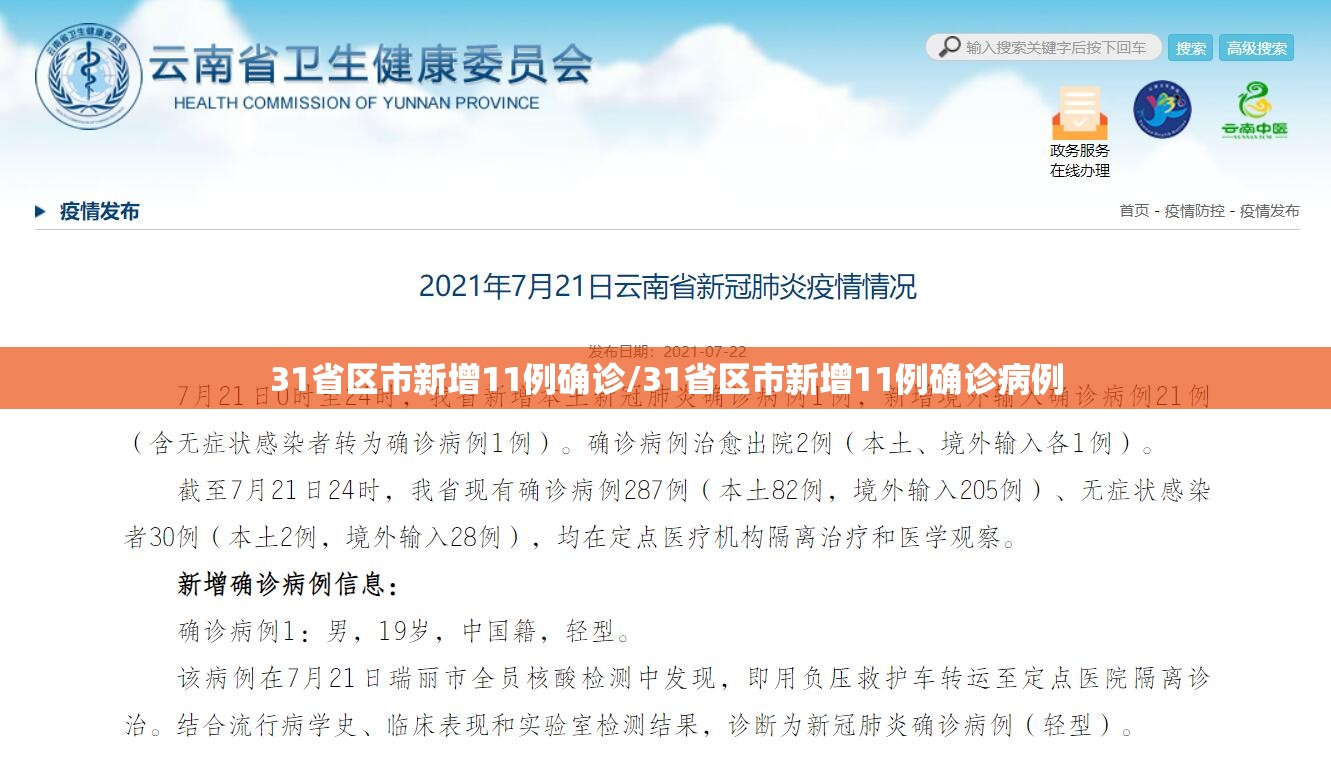 31省区市新增11例确诊/31省区市新增11例确诊病例 31省区市新增11例确诊/31省区市新增11例确诊病例