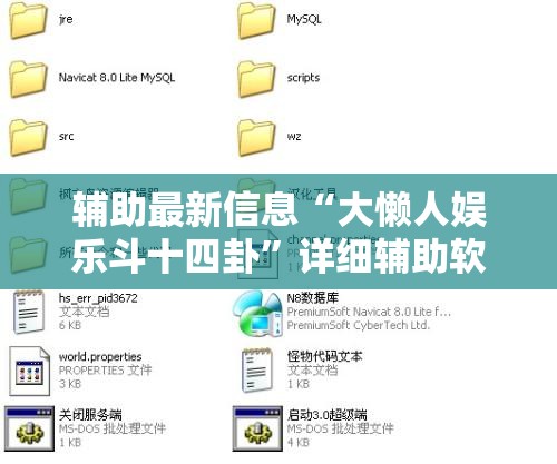 辅助最新信息“大懒人娱乐斗十四卦”详细辅助软件教程