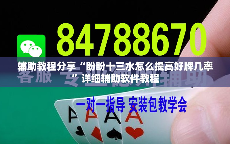 辅助教程分享“盼盼十三水怎么提高好牌几率	”详细辅助软件教程