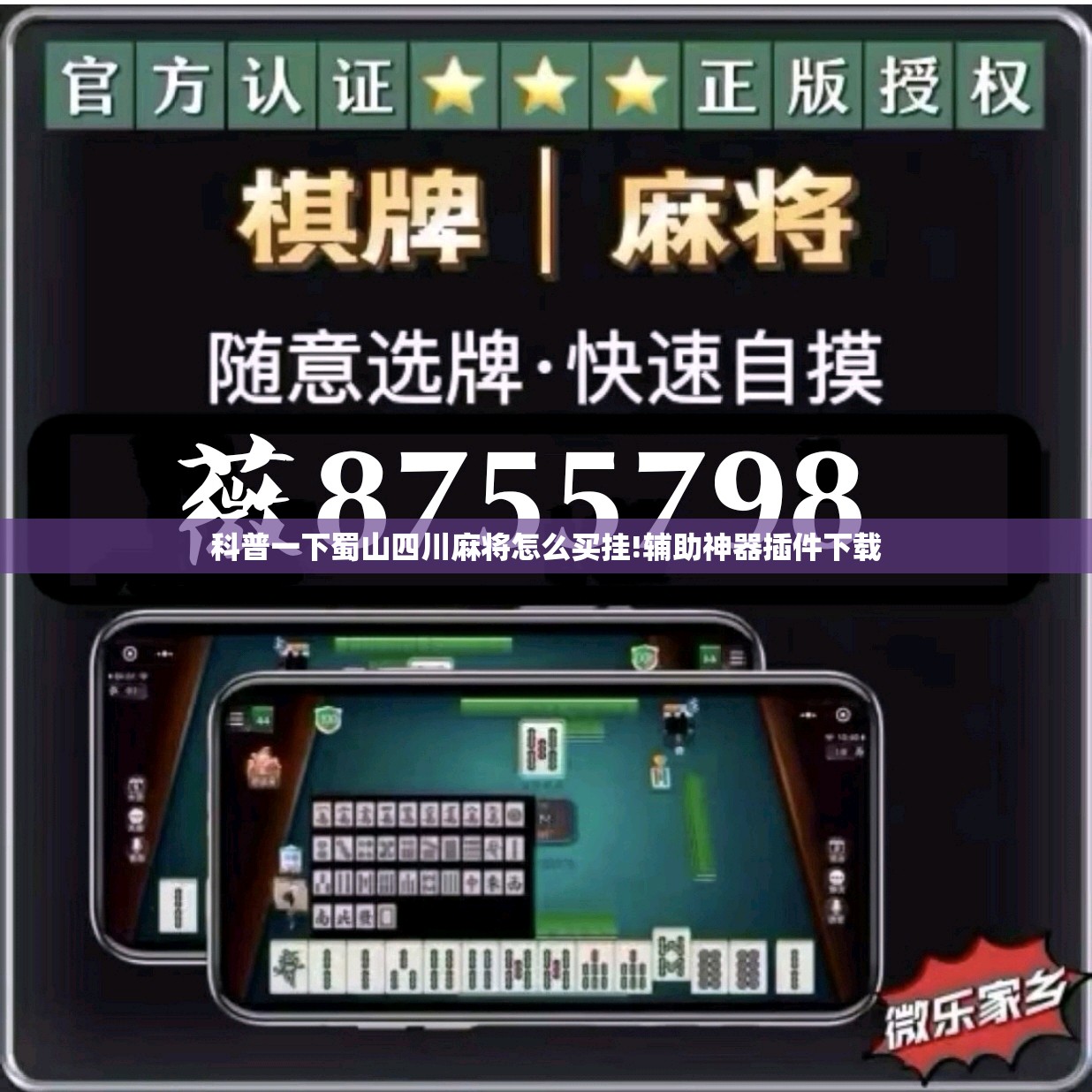 科普一下蜀山四川麻将怎么买挂!辅助神器插件下载 科普一下蜀山四川麻将怎么买挂!辅助神器插件下载