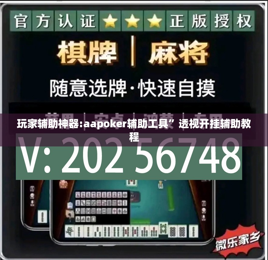 玩家辅助神器:aapoker辅助工具”透视开挂辅助教程