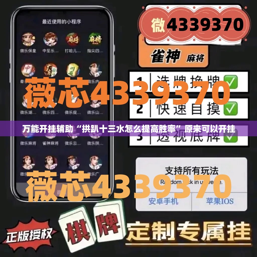 万能开挂辅助“拱趴十三水怎么提高胜率	”原来可以开挂