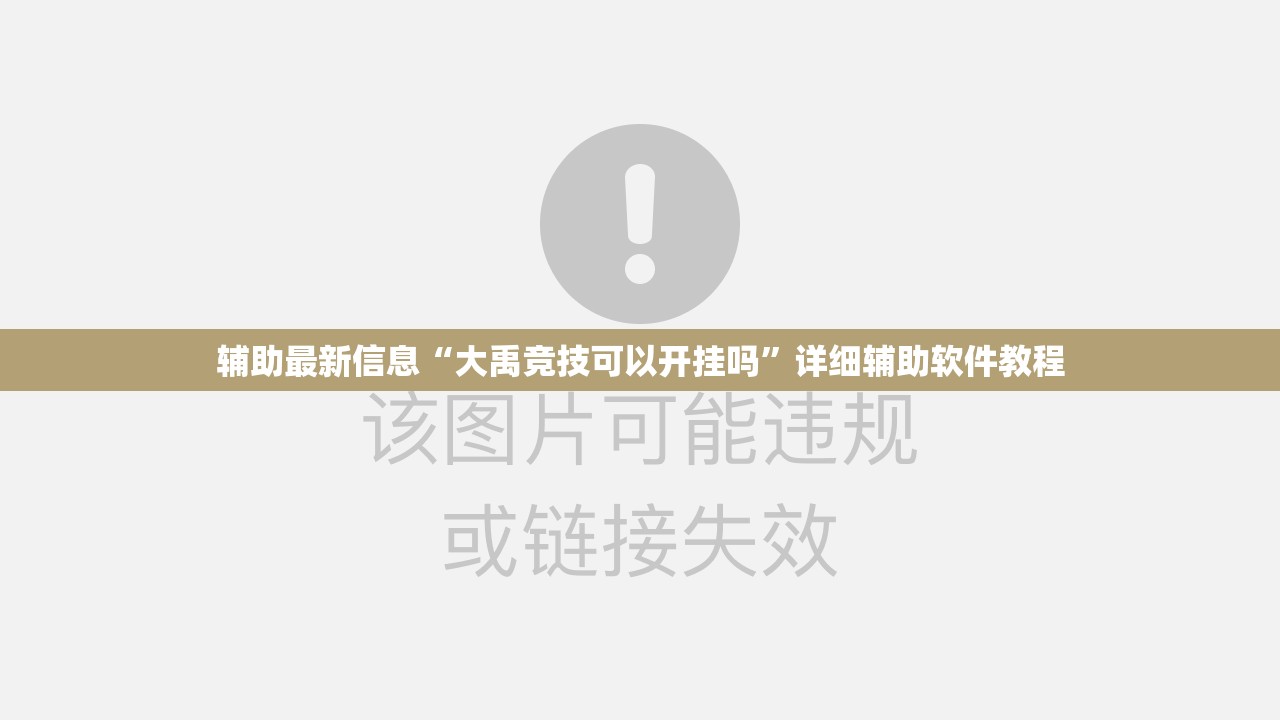 辅助最新信息“大禹竞技可以开挂吗	”详细辅助软件教程