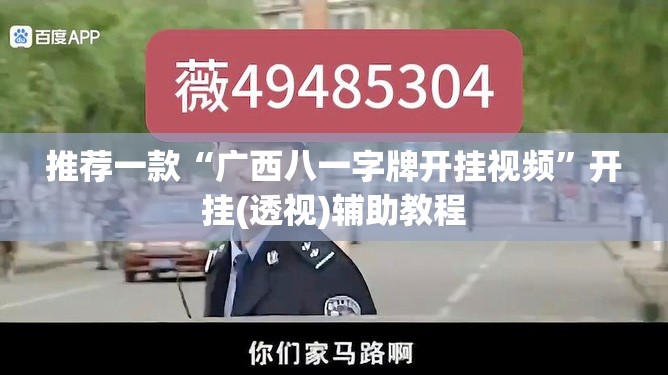 推荐一款“广西八一字牌开挂视频	”开挂(透视)辅助教程