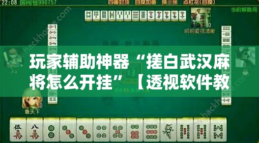 玩家辅助神器“搓白武汉麻将怎么开挂”【透视软件教程分享】