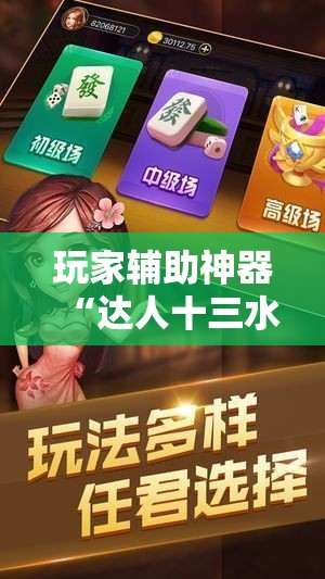 玩家辅助神器“达人十三水到底有没有挂	”详细辅助教程分享