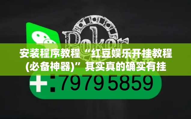 安装程序教程“红豆娱乐开挂教程(必备神器)	”其实真的确实有挂