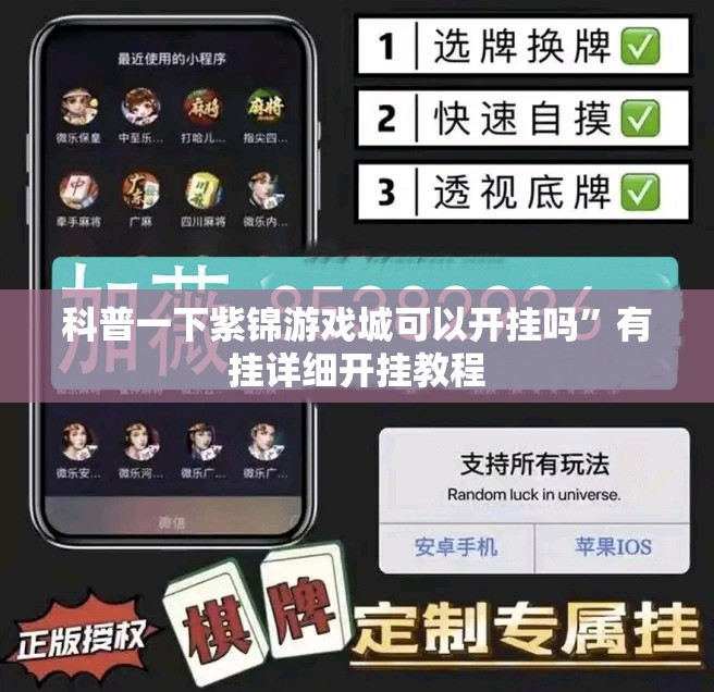科普一下紫锦游戏城可以开挂吗”有挂详细开挂教程