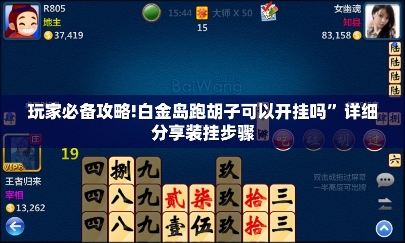 玩家必备攻略!白金岛跑胡子可以开挂吗”详细分享装挂步骤