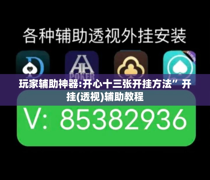 玩家辅助神器:开心十三张开挂方法”开挂(透视)辅助教程
